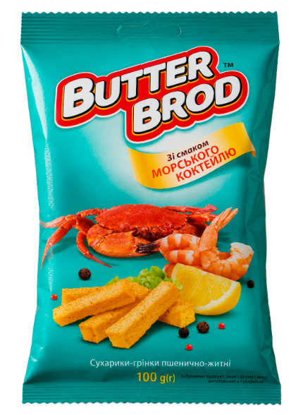 BUTTERBROD зі смаком Морський коктейль